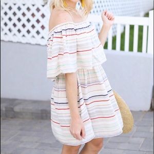 BP off the shoulder dress
